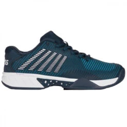 K-Swiss Men’s Hypercourt Express 2 Tennis Shoes (Reflecting Pond/Biscay Bay/White)