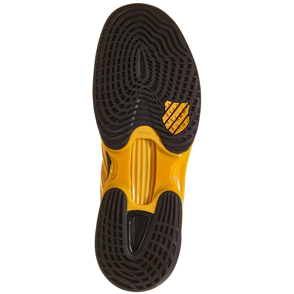 K-Swiss Men’s SpeedTrac Tennis Shoes (Amber Yellow/Moonless Night) - Image 3
