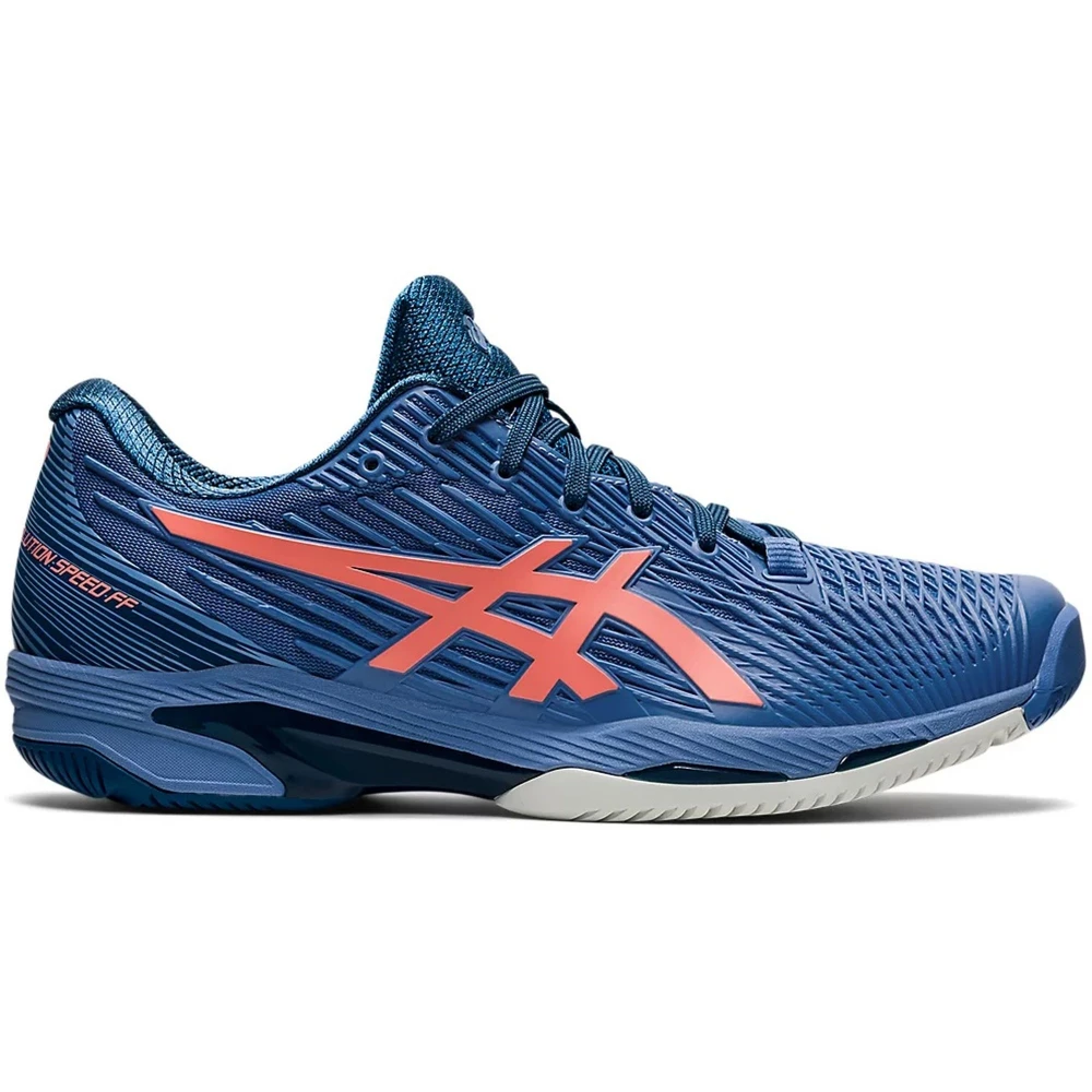 ASICS Men’s Solution Speed FF 2 Tennis Shoe (Blue Harmony/Guava)