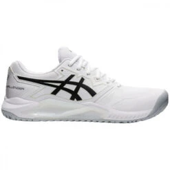 Asics Men’s Gel-Challenger 13 Tennis Shoes (White/Black)
