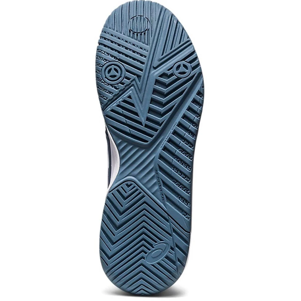 Asics Men’s Gel Challenger 13 Tennis Shoes (Steel Blue/White) - Image 3