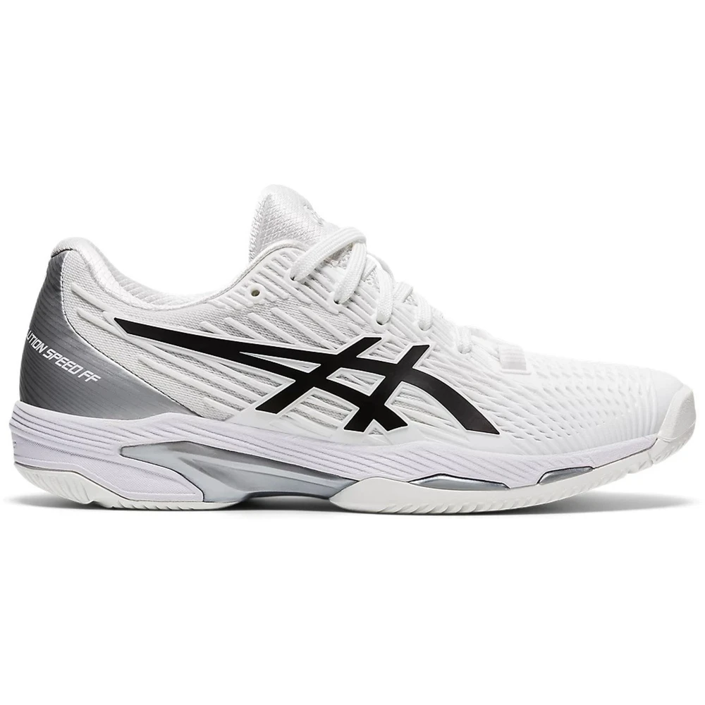 Asics Women’s Solution Speed FF 2 Tennis Shoes (White/Black)