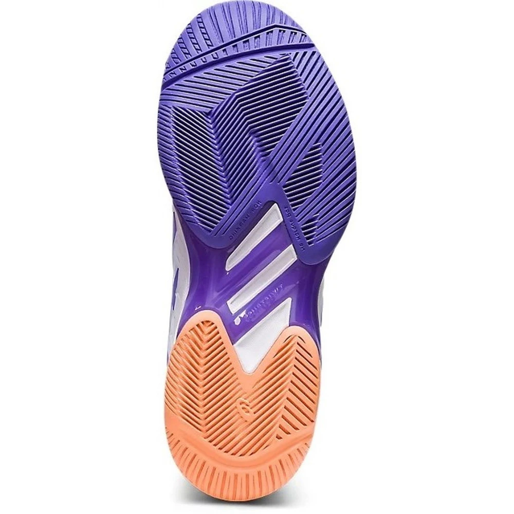 Asics Women’s Solution Speed FF 2 Tennis Shoes (White/Amethyst) - Image 3