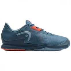 Head Men’s Sprint Pro 3.5 Tennis Shoes (Bluestone/Orange)