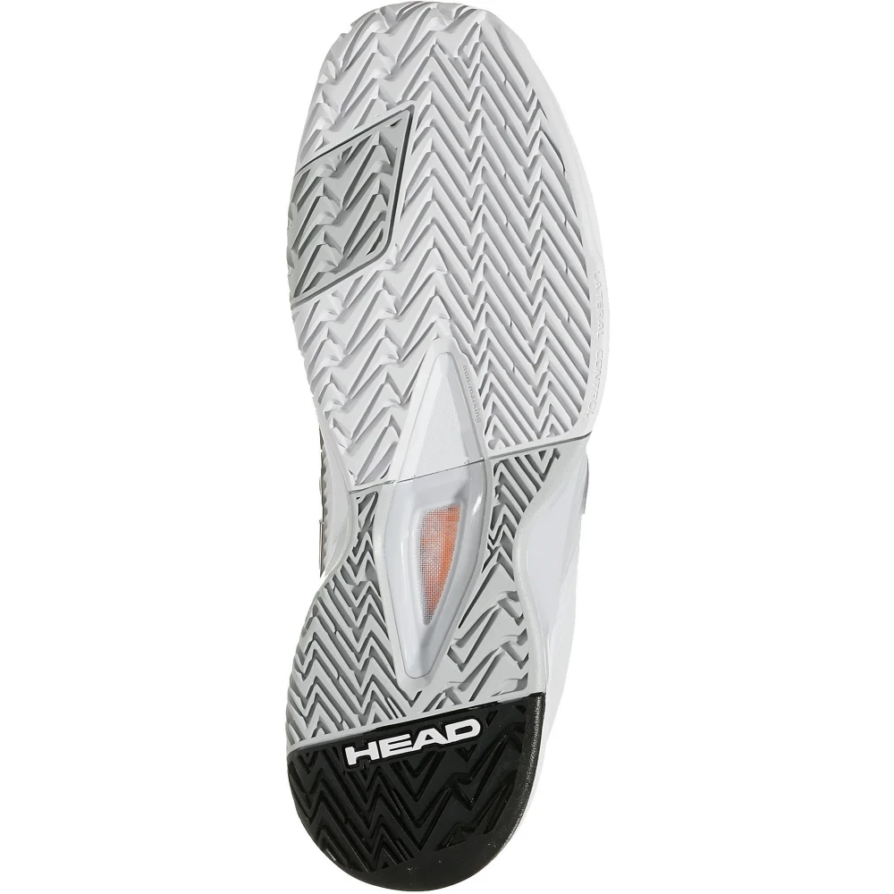 Head Men’s Revolt Pro 4.0 Tennis Shoes (White/Black) - Image 3