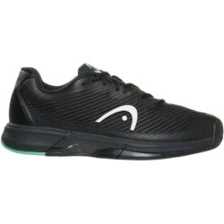 Head Men’s Revolt Pro 4.0 Tennis Shoes (Black/Teal)