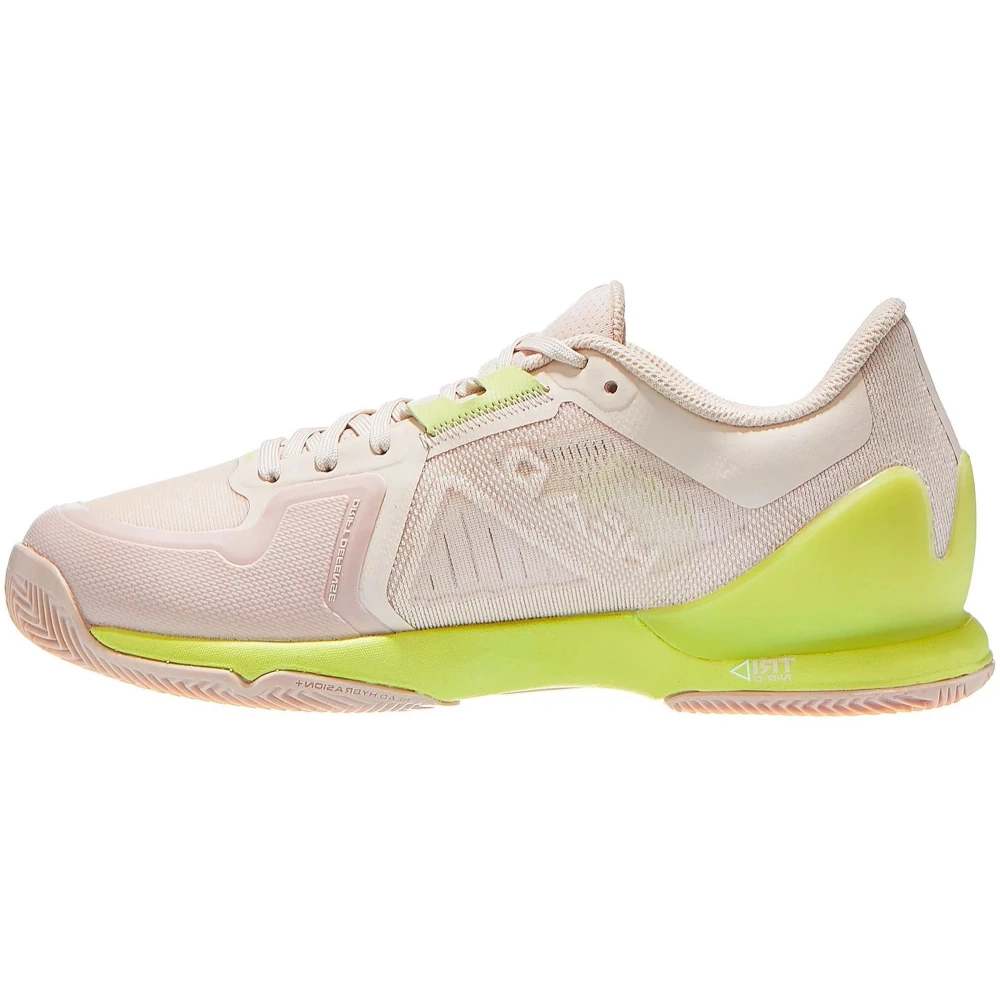 Head Women’s Sprint Pro 3.5 Tennis Shoes (Macadamia/Lime) - Image 2