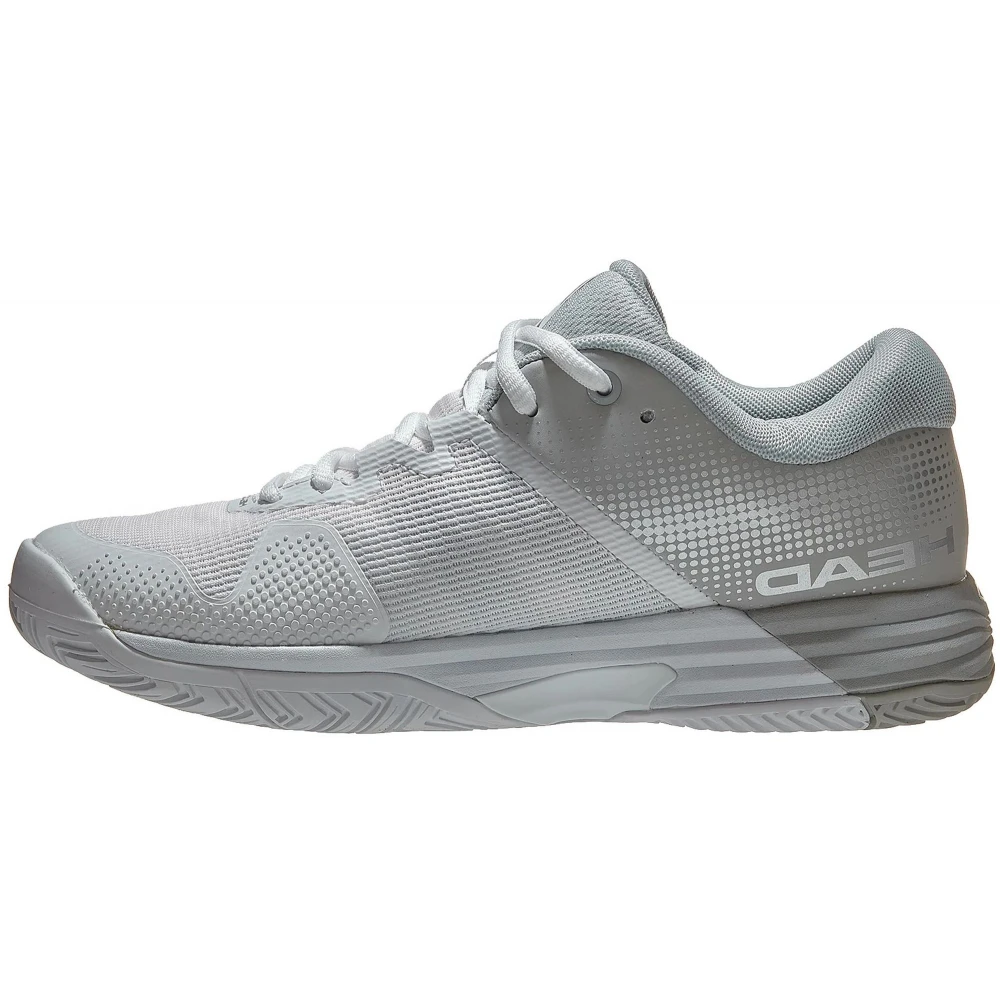 Head Women’s Revolt Evo 2.0 Tennis Shoes (White/Grey) - Image 2