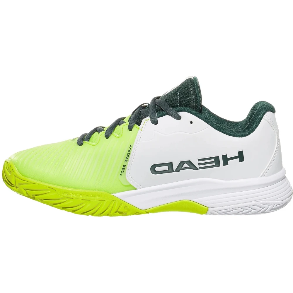 Head Juniors Revolt Pro 4.0 Tennis Shoes (Light Green/White) - Image 2