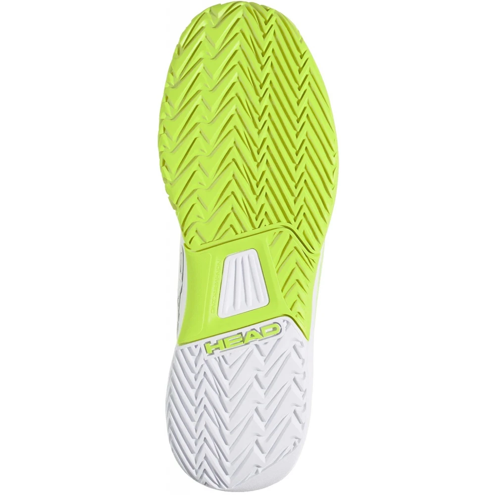 Head Juniors Revolt Pro 4.0 Tennis Shoes (Light Green/White) - Image 3