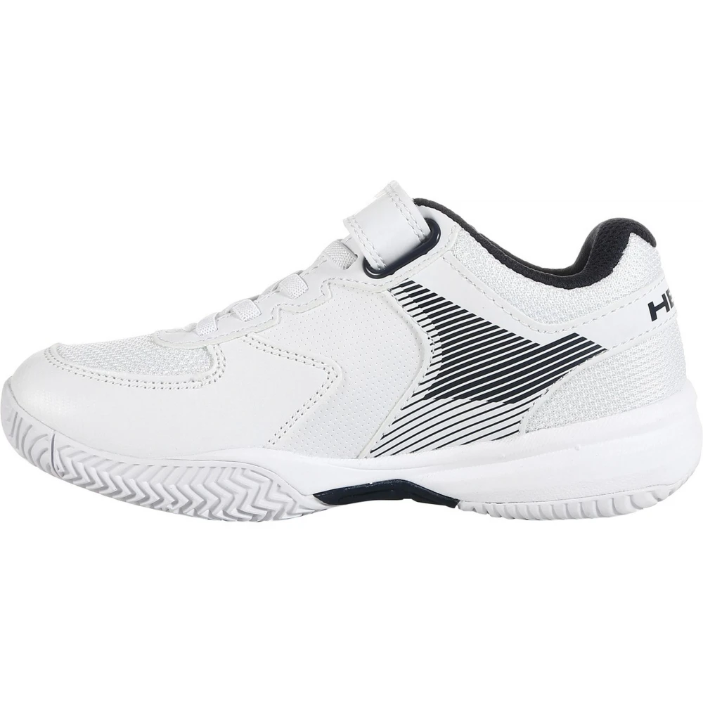Head Junior Sprint Velcro 3.0 All Court Tennis Shoes (White/Blueberry) - Image 2