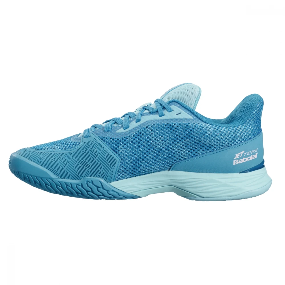 Babolat Women’s Jet Tere Clay Court Tennis Shoes (Harbor Blue) - Image 2