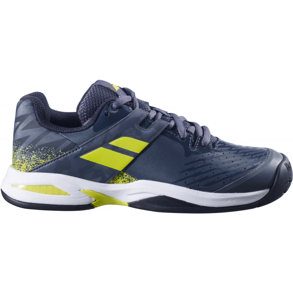 Babolat Junior Boys Propulse All Court Tennis Shoe (Grey/Aero)