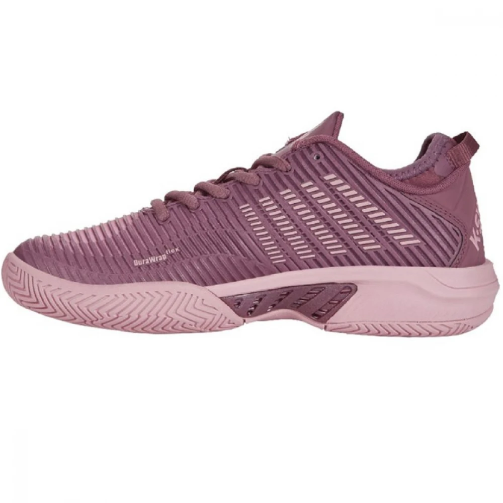 K-Swiss Women’s Hypercourt Supreme Tennis Shoes (Grape Nectar/Cameo Pink) - Image 2