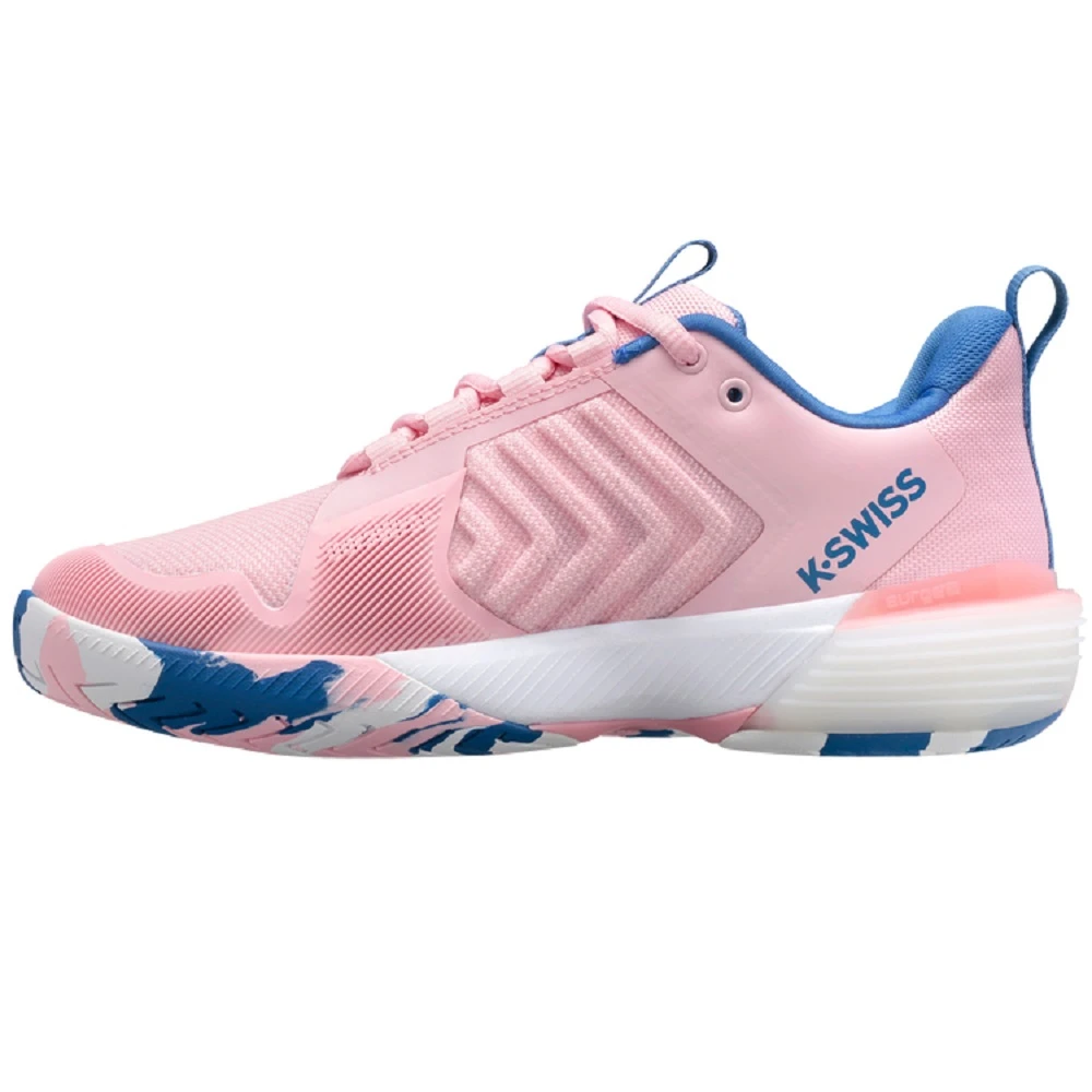 K-Swiss Women’s Ultrashot 3 Tennis Shoes (Orchid Pink/White/Star Sapphire) - Image 2