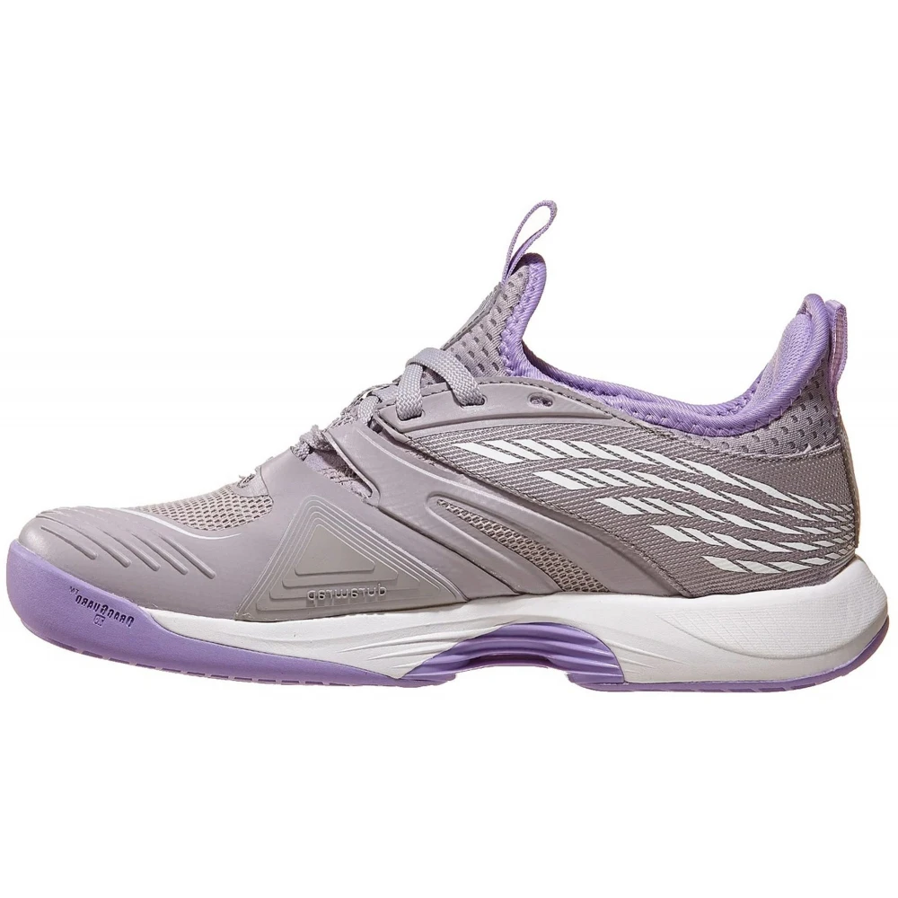 K-Swiss Women’s SpeedTrac Tennis Shoes (Raindrops/White/Purple Rose) - Image 2