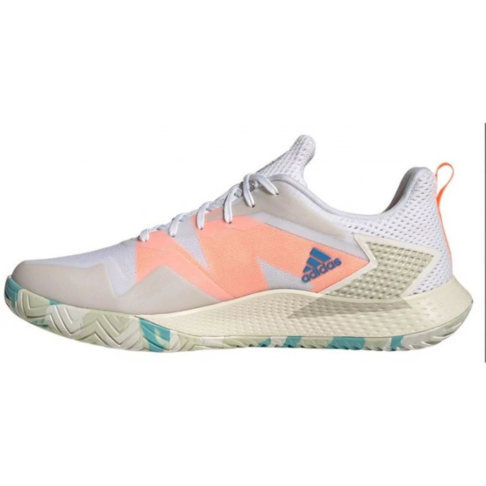 Adidas Men’s Defiant Speed Tennis Shoes (Cloud White/Pulse Blue) - Image 2