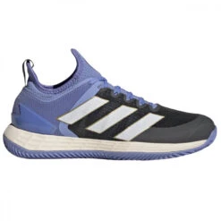 Adidas Women’s Adizero Ubersonic 4 Clay Tennis Shoes (Cloud White/Cloud White/Carbon)