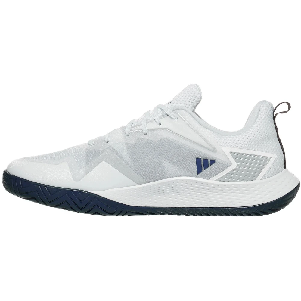 Adidas Men’s Defiant Speed Tennis Shoes (Cloud White/Team Navy Blue) - Image 2