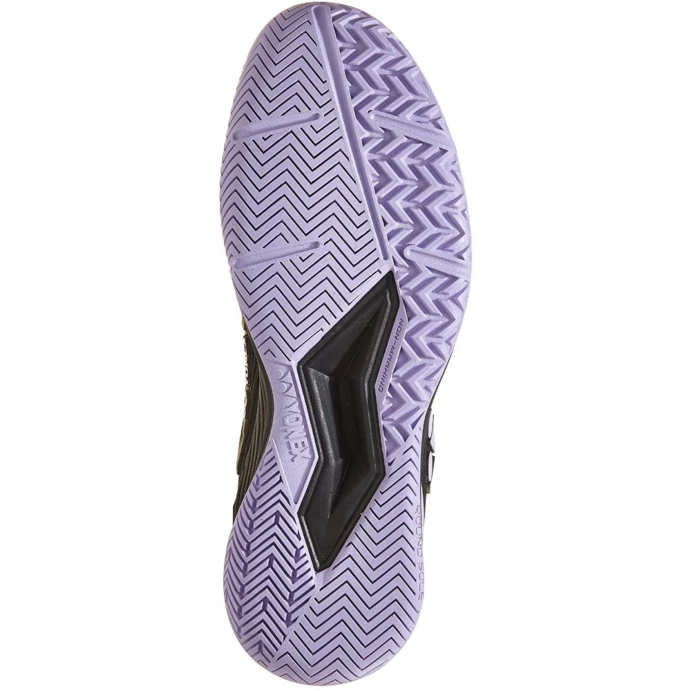 Yonex Men’s Power Cushion Eclipsion 4 Tennis Shoes (Black/Purple) - Image 3