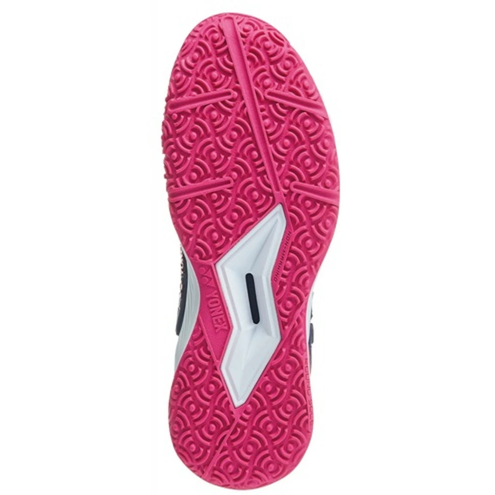 Yonex Women’s Power Cushion Eclipsion 4 Clay Court Tennis Shoes (Navy/Pink) - Image 3