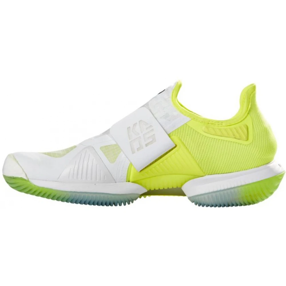 Wilson Men’s Kaos Mirage Tennis Shoes (White/Safety Yellow/Soothing Sea) - Image 2