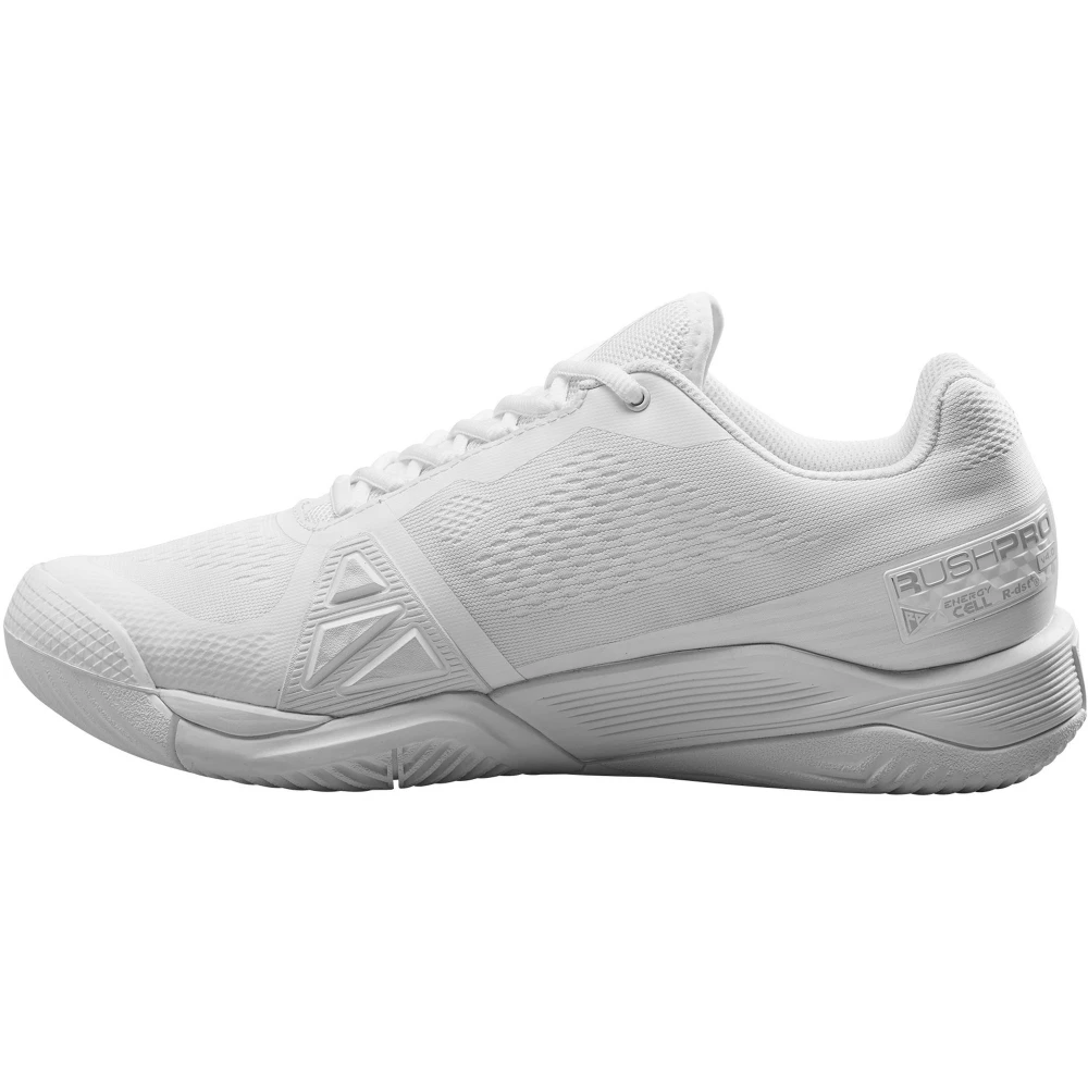Wilson Men’s Rush Pro 4.0 Tennis Shoes (White) - Image 2