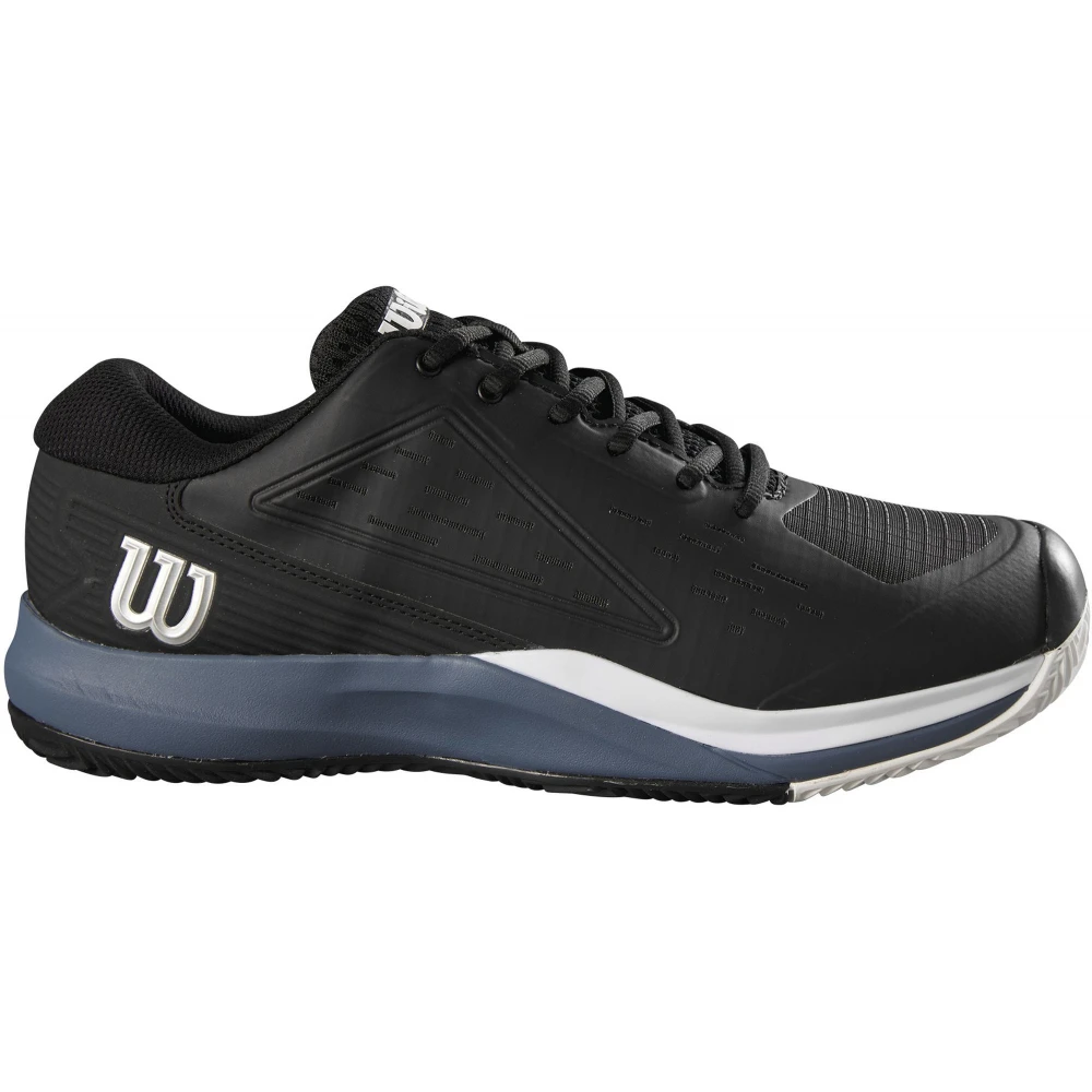 Wilson Men’s Rush Pro Ace Clay Court Tennis Shoes (Black/China Blue/White)